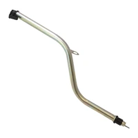 RTS Transmission Dipstick and Tube Trick Loc Steel/Plastic Lock Black SB Ford C-4 Case Fill