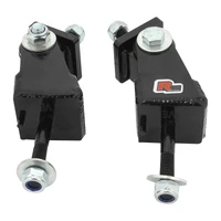 RTS Power Mount Engine Mount Replacement GM LS Commodore VE-VF Black/Black Polyurethane Set