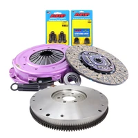 RTS Clutch & Billet Flywheel Assembly Xtreme Clutch Kit For Chevrolet 153 Tooth V8 10-Spline 1- 1/8in Diameter Shaft 10in Diameter Disc Kit