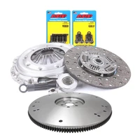 RTS Clutch & Billet Flywheel Assembly Heavy Duty Clutch Kit For Ford V8Multi Bolt Pattern 10-Spline 1 1/16in Diameter Shaft 11in Diameter