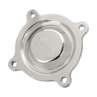 Transmission Rear Servo Cover, For Ford C4/C5/C9/C10, Billet Aluminium, Polished Silver