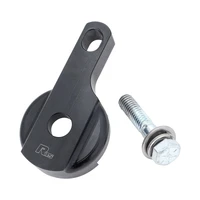 RTS Transmission Trans Brake Solenoid Bracket Suits Ford C4 C10 Push Fit Solenoid Billet Black