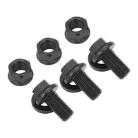 /ARP 3/8UNF Torque Converter Bolt With Nut & Washer Kit, .750"UHL, 8740 Chromoly, Set Of 3