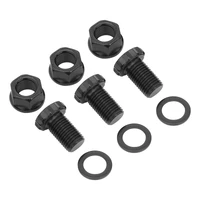 /ARP 7/16UNF Torque Converter Bolt With Nut & Washer Kit, .725" UHL, 8740 Chromoly, Set Of 3