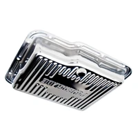 RTS Transmission Pan Stock Steel Ribbed Chrome GM Chev Holden Powerglide
