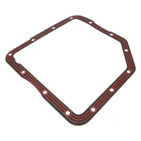 Transmission Pan Gasket, GM TH350, Red Silicone Bead w/Steel Core, LubeLocker Style, 1.25mm Thick, Each