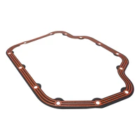 Transmission Pan Gasket, GM TH400, Red Silicone Bead w/Steel Core, LubeLocker Style, 1.25mm Thick, Each