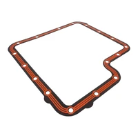Transmission Pan Gasket, Ford C-6, Red Silicone Bead w/Steel Core, LubeLocker Style, 1.25mm Thick, Each