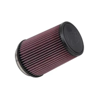 Universal Clamp-On Air Filter - 4" ID x 5.375" Base OD x 4.5" Top OD x 7" H