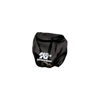 Black Dry Charger Air Filter Wrap - 6.5" ID x 4.5" Top ID x 5.5" H