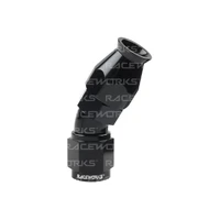 Teflon Hose Fitting AN 45 Degree