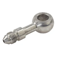 10.2mm Banjo To An-4 Male Flare Stainless Steel Straight