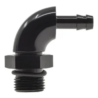 AN-8 ORB to 5/16in Barb 90Deg Swivel