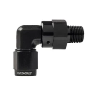 Female Swivel to NPT Swivel 90 Degree Fitting