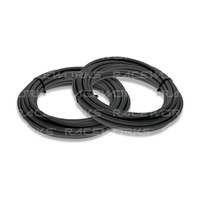 Black Braided Teflon E85 Hose AN-8 - 1 Metre
