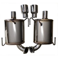 Dual Rear Muffler Kit with 4" Exhaust Tips (WRX 08-09/Liberty GT 10-15)