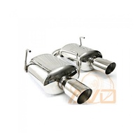 Dual Stainless Steel Mufflers (Impreza 2.5 08-14/WRX 08-10 Sedan)