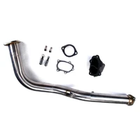 Twin Scroll 3" Race Front Pipe with No Cat (STI 08-21)