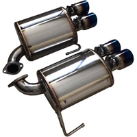 Rear Muffler Kit with Dual Exit Exhaust Tips (Impreza 10-14)