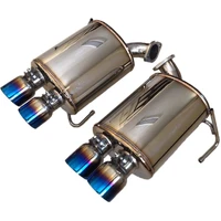 Muffler Kit with Dual Exit Exhaust Tips (WRX 15+/STI 15+)