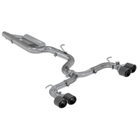 3" Cat Back Quad Split Rear Exit (Golf R 15-19) - T304 Stainless Steel