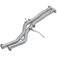 2.25" Muffler Bypass (S4/S5 & B8/B8.5 10-16) - T304 Stainless Steel