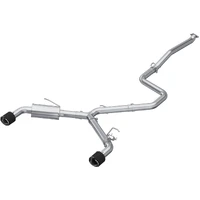 3" Cat-Back Dual Rear Active Profile (Elantra 22-23) - T304 Stainless Steel