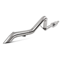 2.5" Off-Road Tail Pipe Muffler before Axle (Wrangler 07-11)