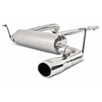 2.5" Cat Back Single Rear Exit (Wrangler/Rubicon 12-18)