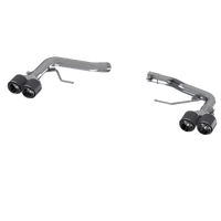 2.5" Axle Back Dual Split Rear Muffler Bypass (Macan 14-24) - T304 Stainless Steel