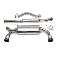 2.5" Stainless Steel Cat Back Exhaust System - NA Setup (BRZ/86)