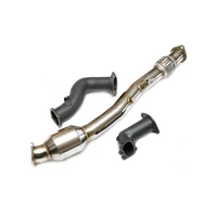 3.0" Stainless Steel Front Pipe Assy - includes Outlet, Crossover & Front Pipe - Turbo Setup (BRZ/86)