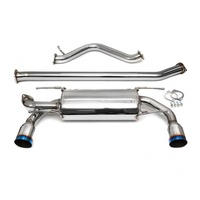 Stainless Steel Cat Back Exhaust System - Turbo Setup (BRZ/86)