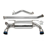 Stainless Steel Cat Back Exhaust System - Turbo Setup (BRZ/86)