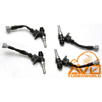 Bolt-In Port Fuel Injectors with Plug & Play Adaptor Looms - 970cc (BRZ/86 12+)