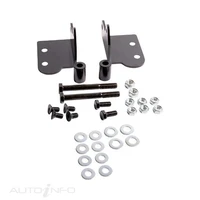 Front Lower Shock Relocation Bracket-Pair