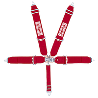 STD. Latch & Link 5pt. Harness - Red