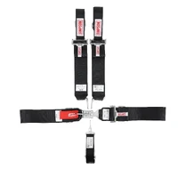 STD. Latch & Link 5pt. Harness - Sprint Latch & Link - 55" - Pull Down - HANS Shoulders