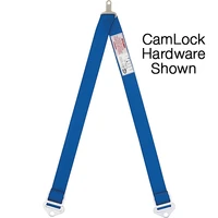 Anti-Submarine Belts - Latch & Link -Dual Anti Sub Belt - Blue