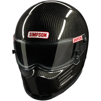SA2020 Carbon Bandit Racing Helmet - 1X Large - Carbon Fiber