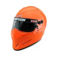 SA2020 Diamondback Racing Helmet - 7 3/8 - Safety Orange
