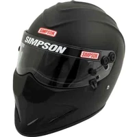 SA2020 Diamondback Racing Helmet - 7.625 - Matte Black