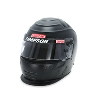 Speedway Shark Racing Helmet - 7 3/8 - Matte Black