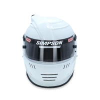 Speedway Shark Racing Helmet - 7 5/8 - White