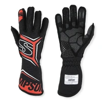 Magnata Racing Gloves Black/Red Large