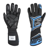 Magnata Racing Gloves Black/Blue Medium