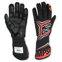Magnata Racing Gloves Black/Red Medium
