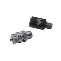90 Degree Nozzle Holder  Black 1/8in. NPT to 1/4in. OD Tube