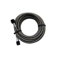 Stainless Steel Braided Water Methanol Line 4AN 15ft