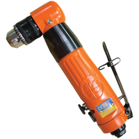 3/8" Drive Air Drill - Key Type - Angled Head